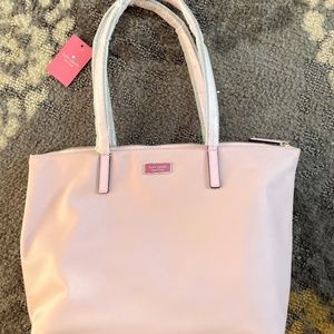Kate Spade Pink Top Zip Tote